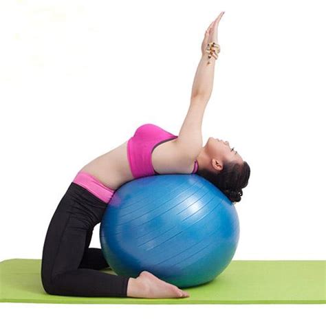 Stability Yoga Balance Ball Pilates Gym Ball For Exercise Training Core Strength