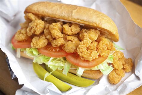 Fried Shrimp Po' Boy Sandwich Recipe