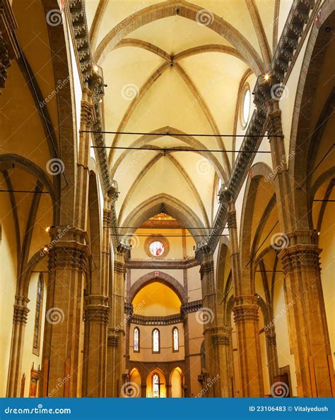 Duomo Santa Maria Del Fiore . Florence. Interior. Stock Photos - Image ...