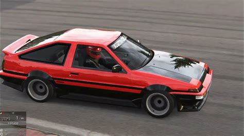 Assetto Corsa Aosta Grand Sport Toyota AE86 Drift World Record 1:48.660 TV Cam - YouTube