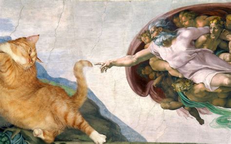 She Added Her Fat Cat Into Classical Paintings