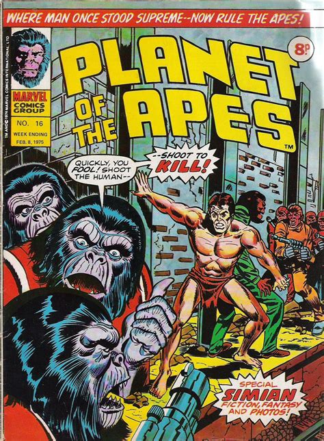 planet of the apes comic book cover