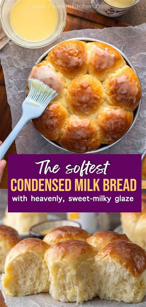The Softest Condensed Milk Bread | Recipe | Condensed milk recipes ...