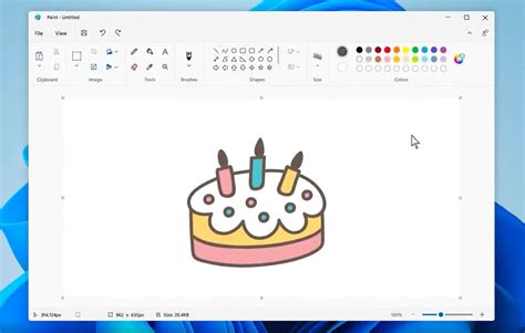 Microsoft shows off MS Paint with new design and dark mode on Windows 11