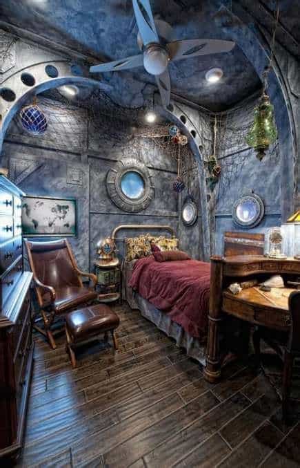 22 Awesome and Creative Steampunk Bedroom Ideas