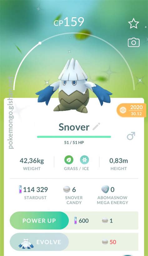 Snover - Pokemon Go