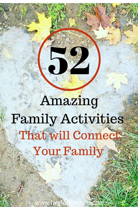 Activities to Connect Family #familyactivities #familytime #rainydayactivities #familyfun Family ...