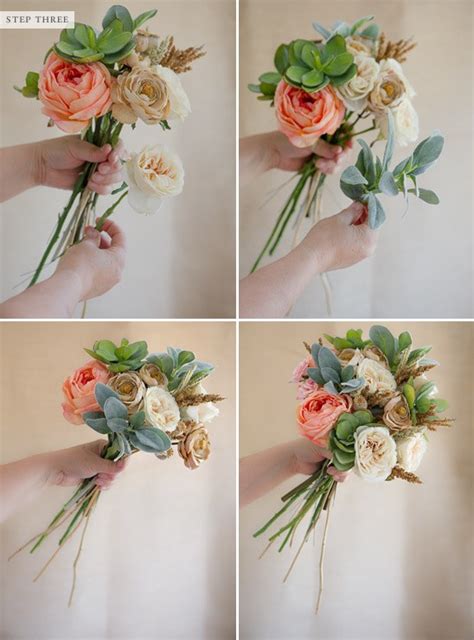 Wedding DIY Tip: Make Your Own Bridal Bouquet From Faux Flowers