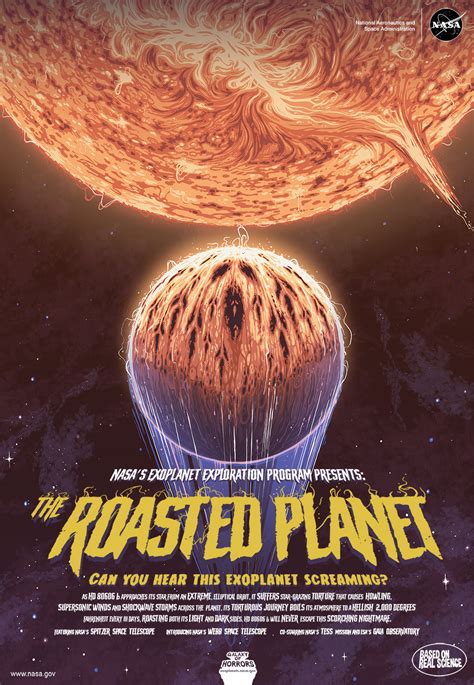 The Roasted Planet Poster – Exoplanet Exploration: Planets Beyond our Solar System