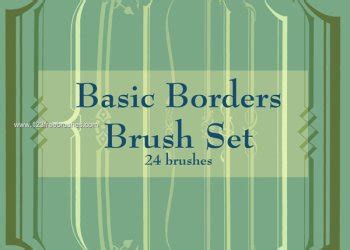 28 Borders Png Brushes | Photoshop Free Download | 123Freebrushes