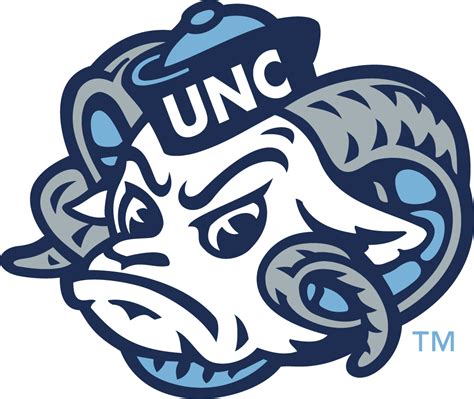 North Carolina Tar Heels Secondary Logo - NCAA Division I (n-r) (NCAA n ...