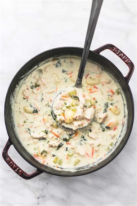 Olive Garden Chicken Gnocchi Soup - Creme De La Crumb