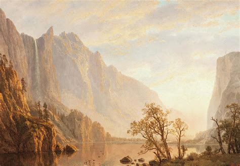 Western Landscape Painting by Albert Bierstadt - Pixels