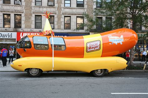 The Wienermobile's Kitschy Cruise Across Majestic America