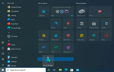 Windows 10: Customizing the Start Menu