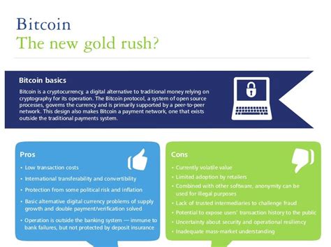 Bitcoin: The new gold rush infographic