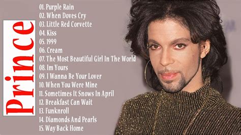 Prince Greatest Hits - The Best Of Prince Album - YouTube