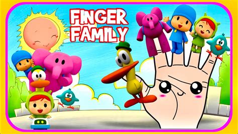 Pocoyo Finger Family Song Nursery Rhyme From COLLIS KIDS - YouTube