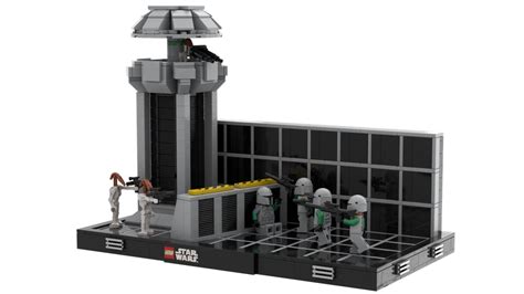 LEGO MOC Kamino Training - Diorama (The Clone Wars and Bad Batch) by Renk | Rebrickable - Build ...