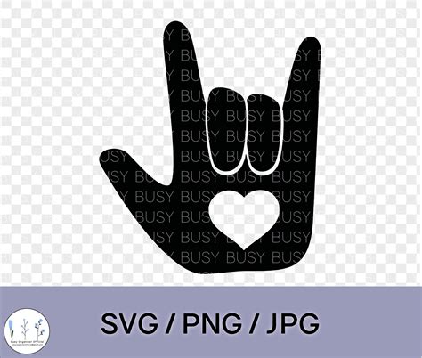 Sign Language I Love You Clipart Sign