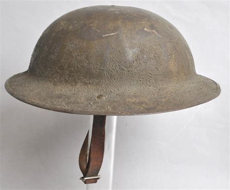 CS Militaria | WW1 British Brodie Helmet , Markings To US 328th Field Artillery