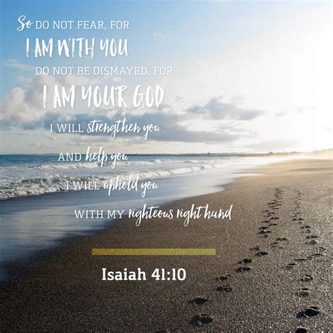 Isaiah 41:10 – Daily Verse | KCIS 630