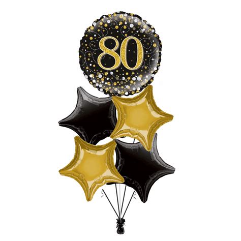 80th Birthday Balloon Bouquet – BALLOONS2U