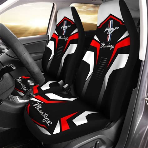 Ford Mustang Seat Covers With Logo