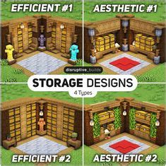 27 Best Minecraft Storage ideas | minecraft storage, minecraft ...