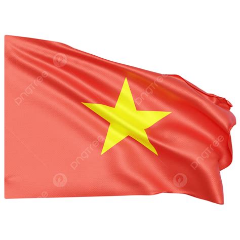 Vietnam Flag Waving, Vietnam Flag With Pole, Vietnam Flag Waving ...