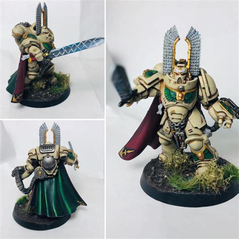 Angels of Absolution Captain in gravis armour, C&C welcome! : Warhammer40k