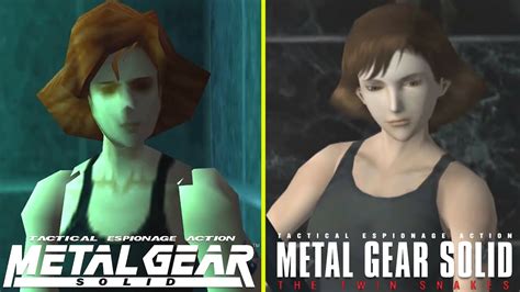 Metal Gear Solid vs MGS The Twin Snakes - All Cutscenes Comparison ...