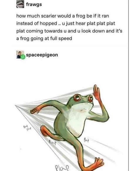 Scary frog : r/tumblr