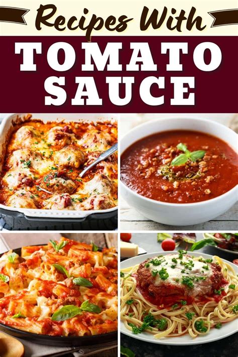 30 Recipes with Tomato Sauce (Easy Homemade Dishes) - Insanely Good