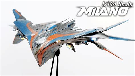 Guardians of the Galaxy Milano Spaceship - SLA 3D Printed 1/144 Scale ...