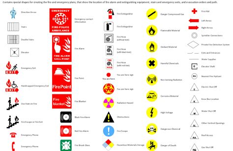 Fire and Emergency Plans Solution | ConceptDraw.com | Emergency evacuation plan, Evacuation plan ...