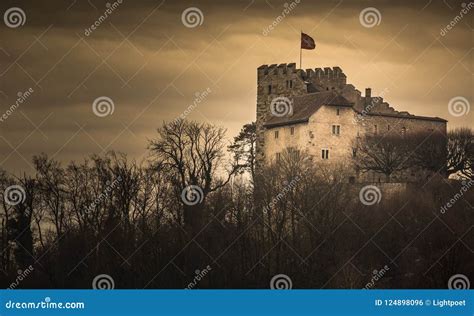 Habsburg Castle Located in the Aargau Stock Photo - Image of detail, high: 124898096