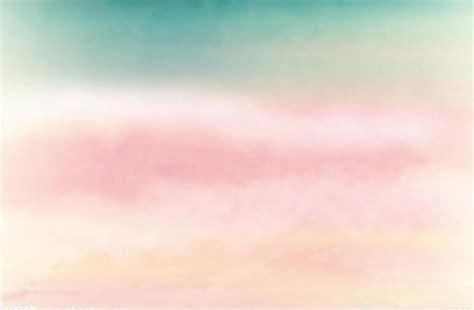 Abstract Pink and Green Clouds Wallpaper Rainbow Clouds Wall - Etsy