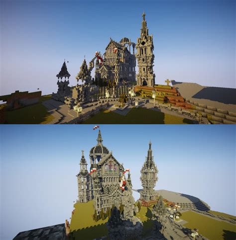 A castle i have been working on (Survival mode) : r/Minecraft