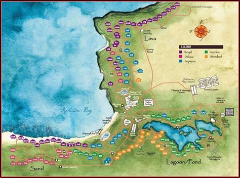 Kona Coast Resort Property Map