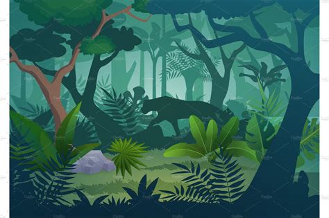 Jungle animals wallpaper mural hovia – Artofit