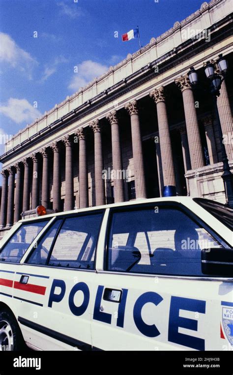 Archives 80ies: Preparing Klaus Barbie trial, Lyon, France, 1987 Stock ...