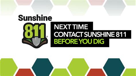 Homeowners: Contact Sunshine 811 before you dig (:15) - YouTube