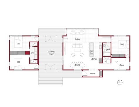 Urban Passive Solar Corner House - Cabin Attitude In The City.