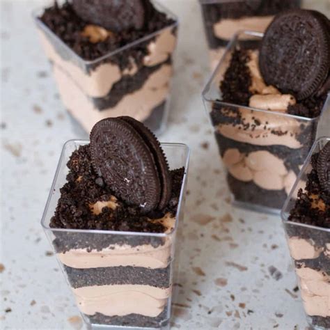 No Bake Oreo Dessert Cups