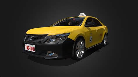 Toyota Camry 2012 (Taiwan taxi) - 3D model by Davidson (@a0930582398 ...