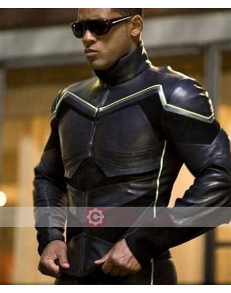 Will Smith Hancock Costume Jacket | John Hancock Leather Jacket