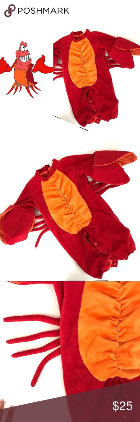 •BOY• Sebastian Crab Costume | Crab costume, Sebastian crab costume ...