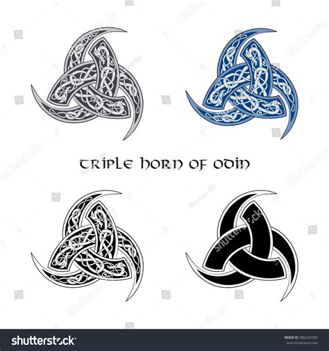 triple horn of odin tattoo - comollenarunsobredecarta