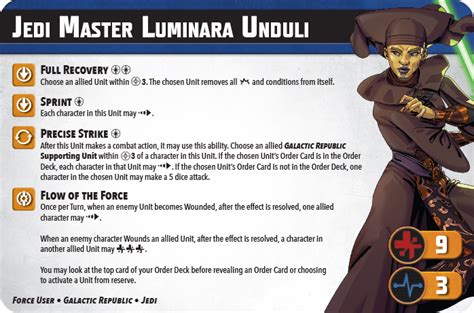 Shatterpoint Unit Guide: Jedi Master Luminara Unduli - The Fifth Trooper